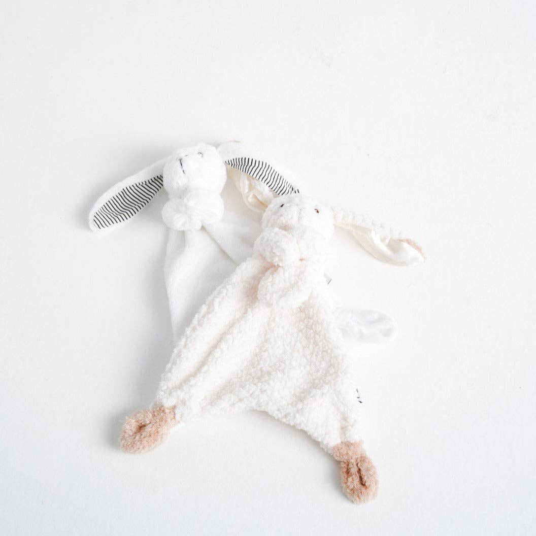 Classic Bunny Comforter - Soft & Snuggly: Plush White