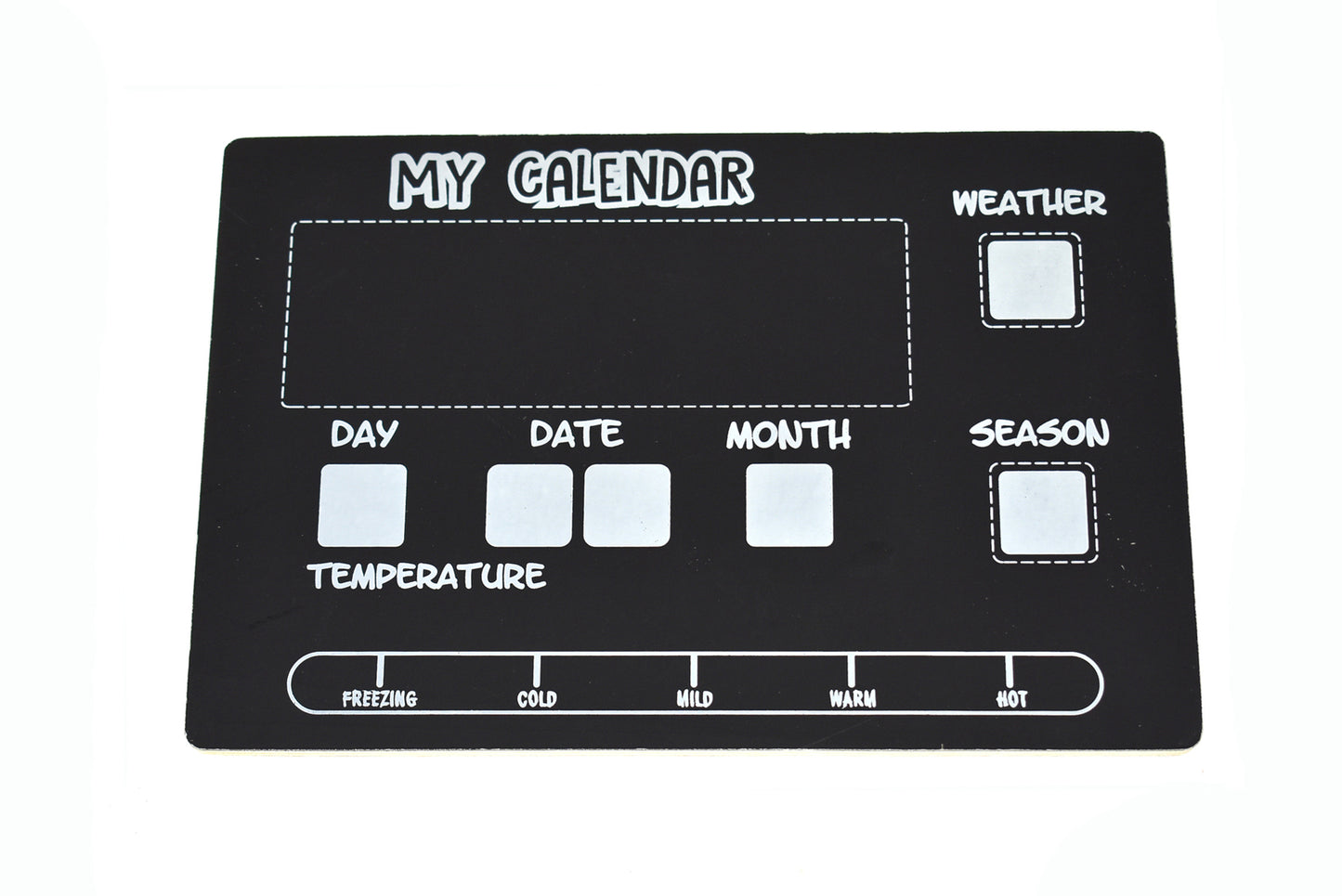MAGNETIC CHALKBOARD PAD - CALENDAR AND SEASONS