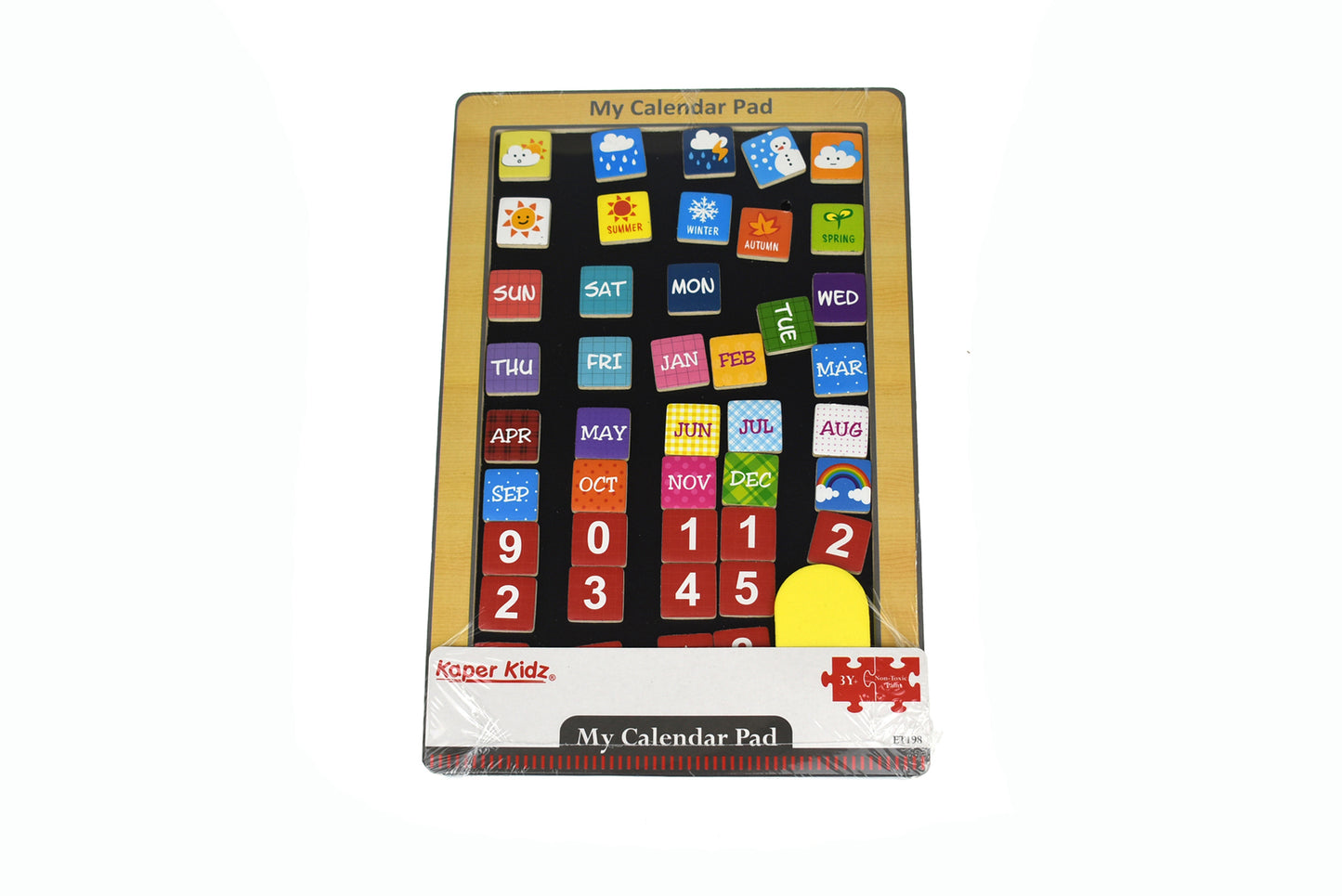 MAGNETIC CHALKBOARD PAD - CALENDAR AND SEASONS
