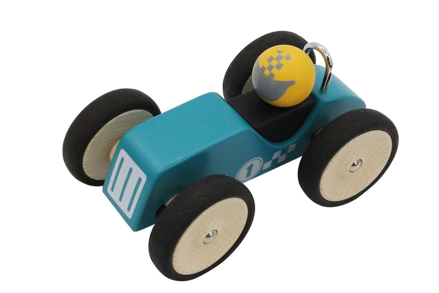 RETRO RACING CAR GREEN - LARGE