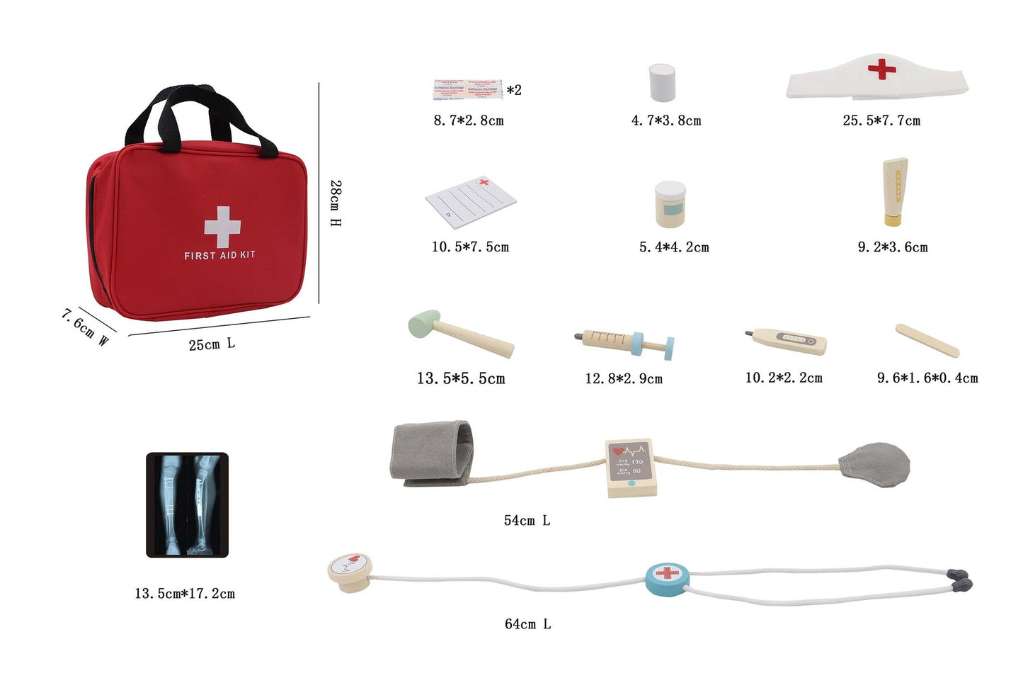 DELUXE DOCTOR MEDICAL PLAY SET