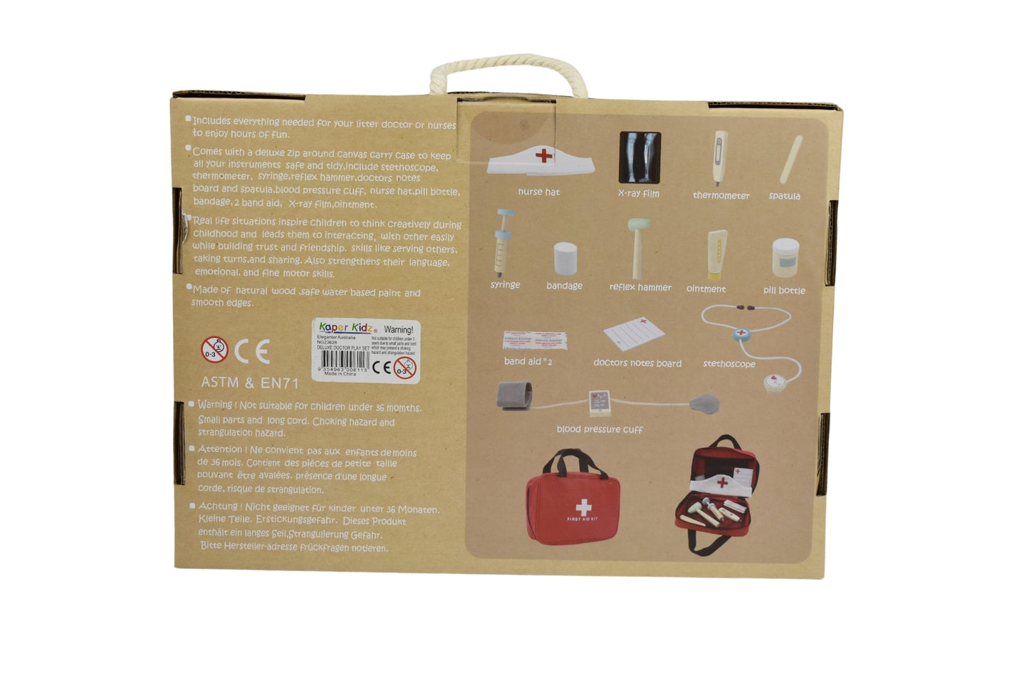 DELUXE DOCTOR MEDICAL PLAY SET