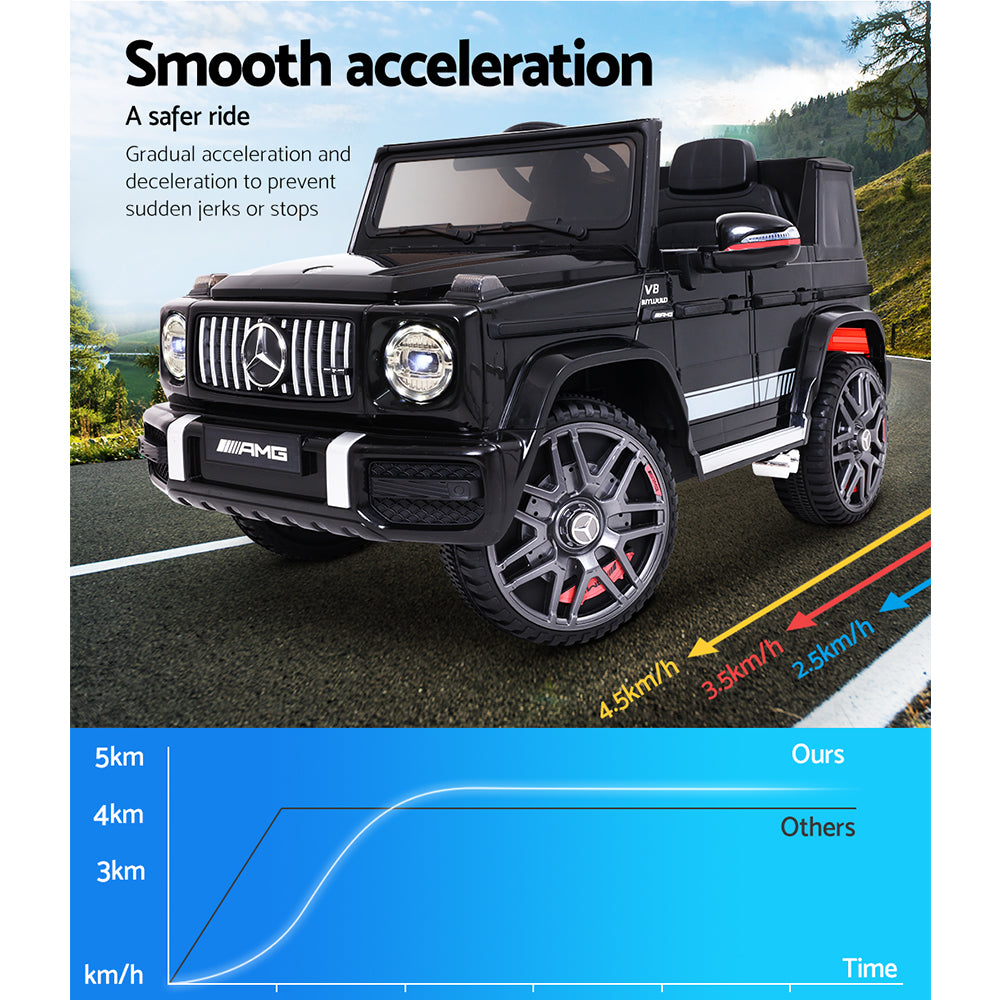 Mercedes Benz AMG G63 Electric Ride On Car - Black