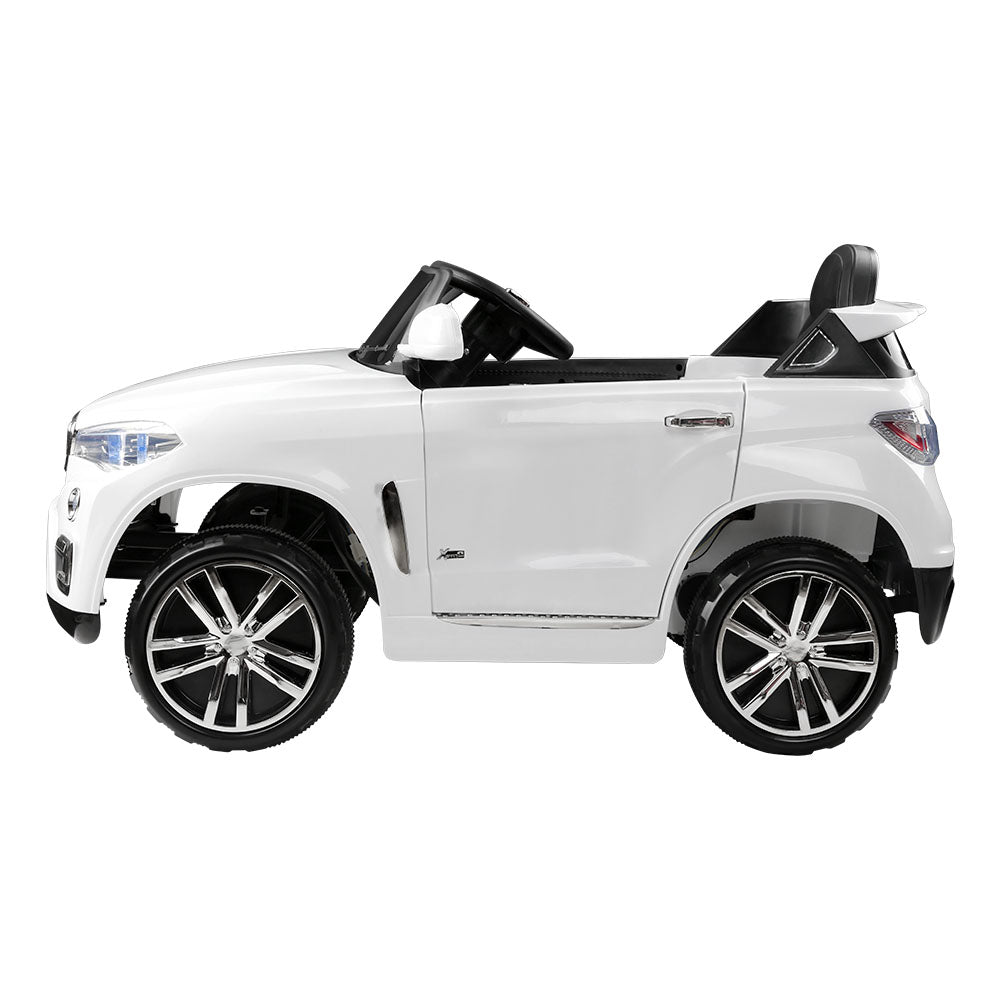 Rigo Kids Electric Ride On Car - White