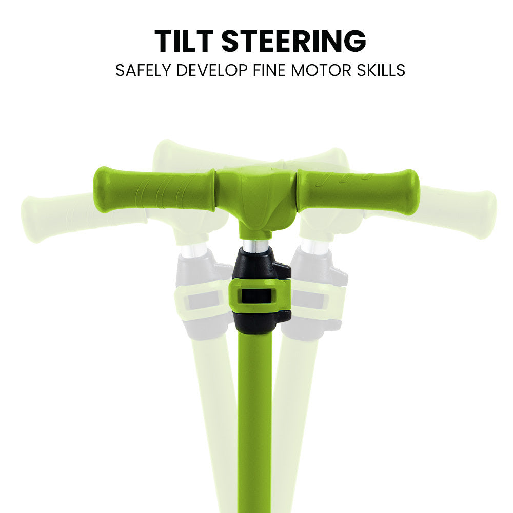 3-Wheel Electric Scooter - Green
