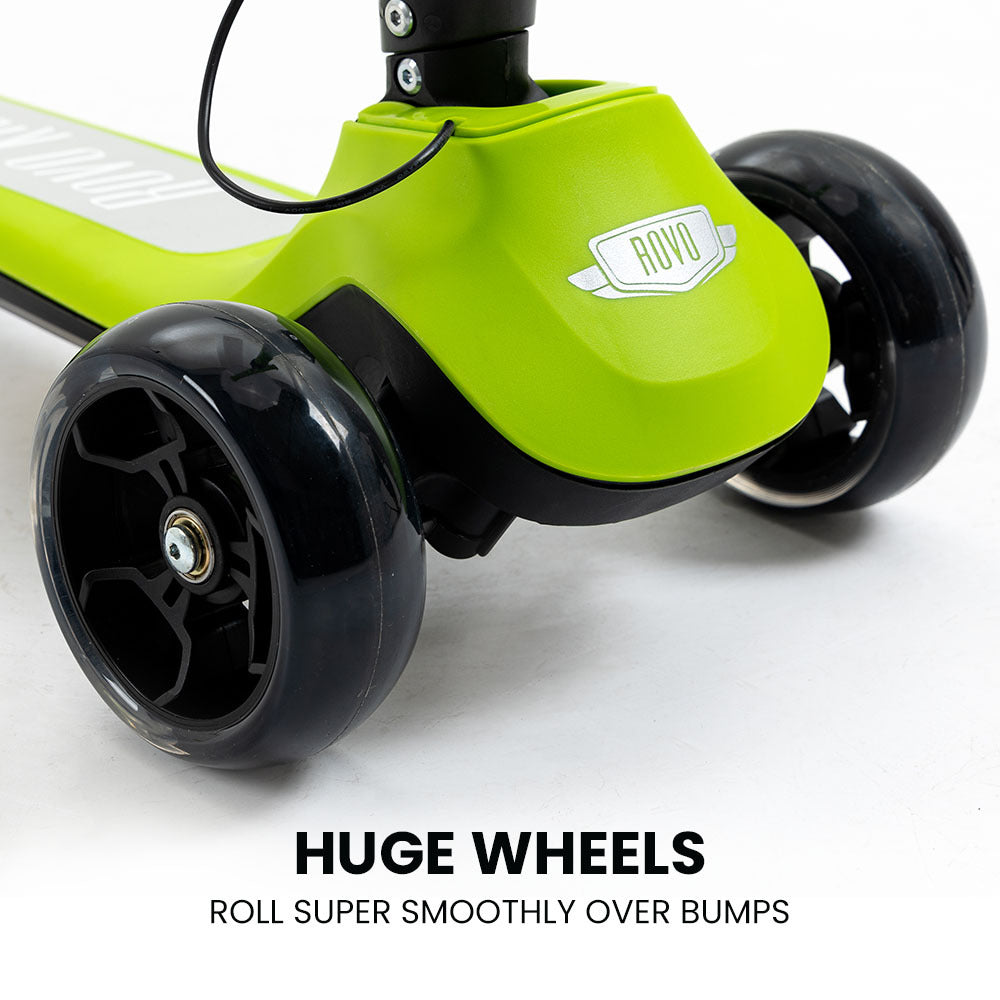 3-Wheel Electric Scooter - Green