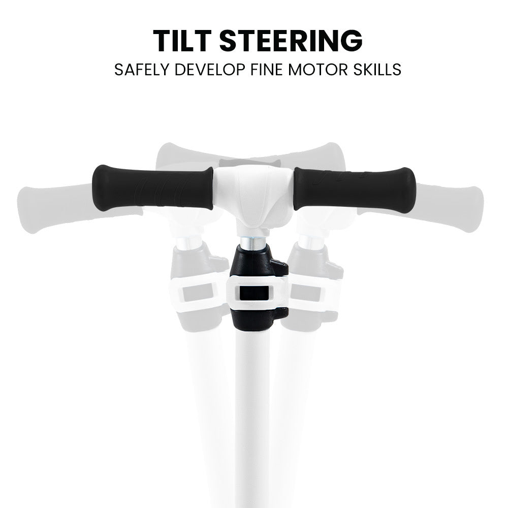 3-Wheel Electric Scooter - White