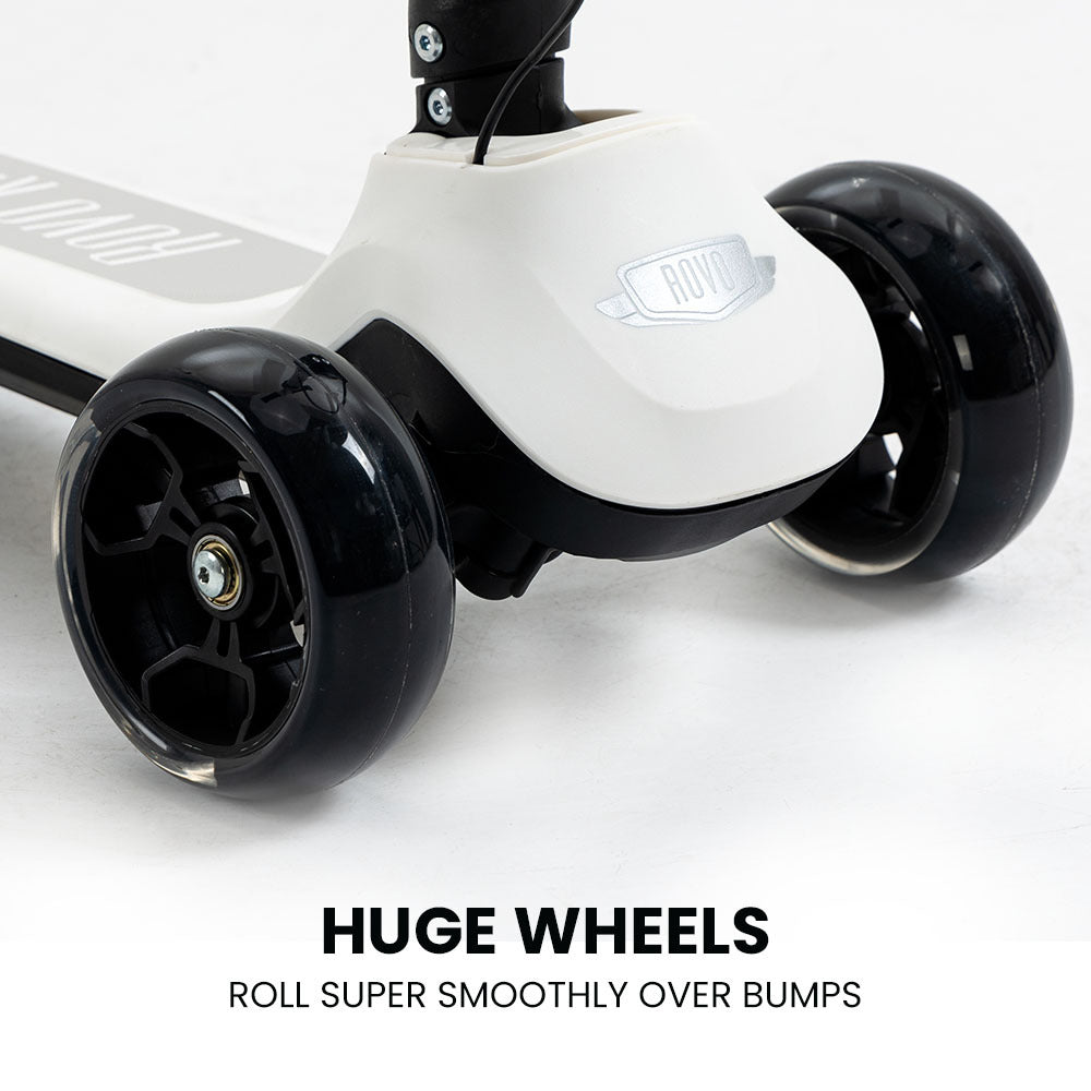 3-Wheel Electric Scooter - White