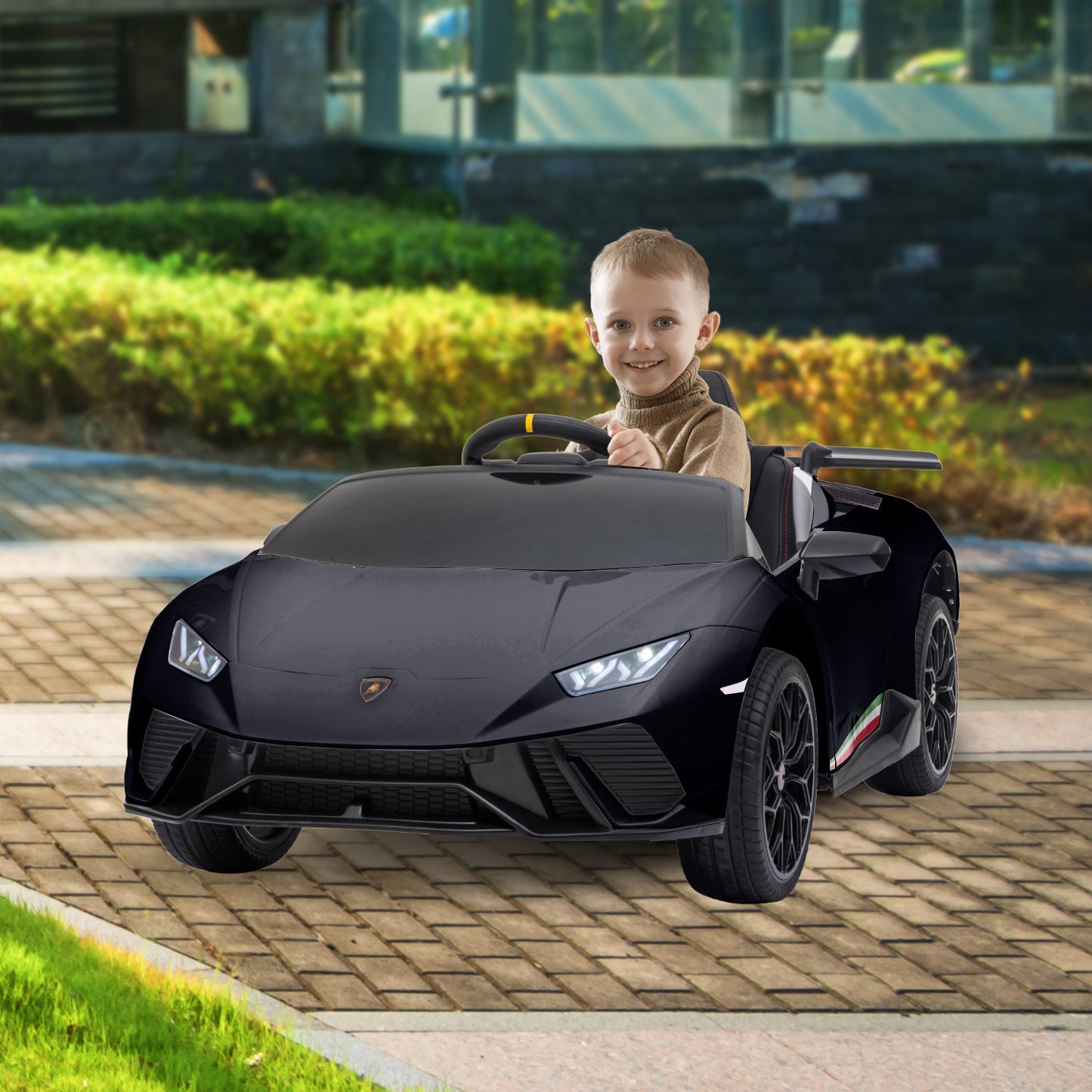 Lamborghini Electric Ride On Car - Black