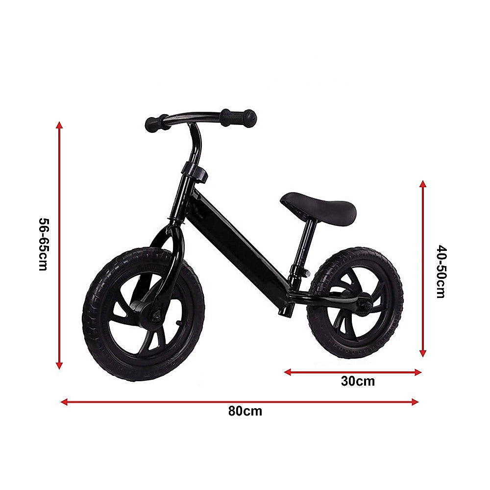 Ride On Balance Bike - Black