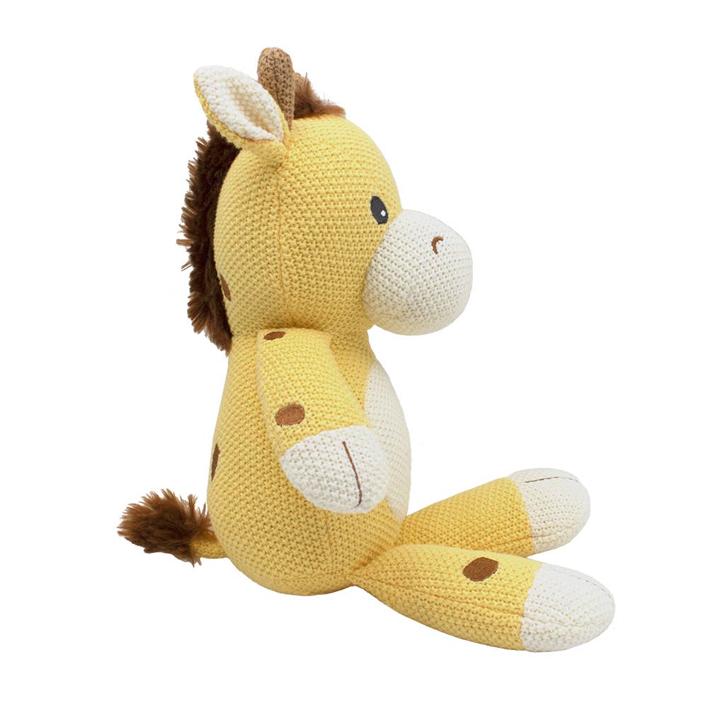 Noah the Giraffe - Knitted Toy