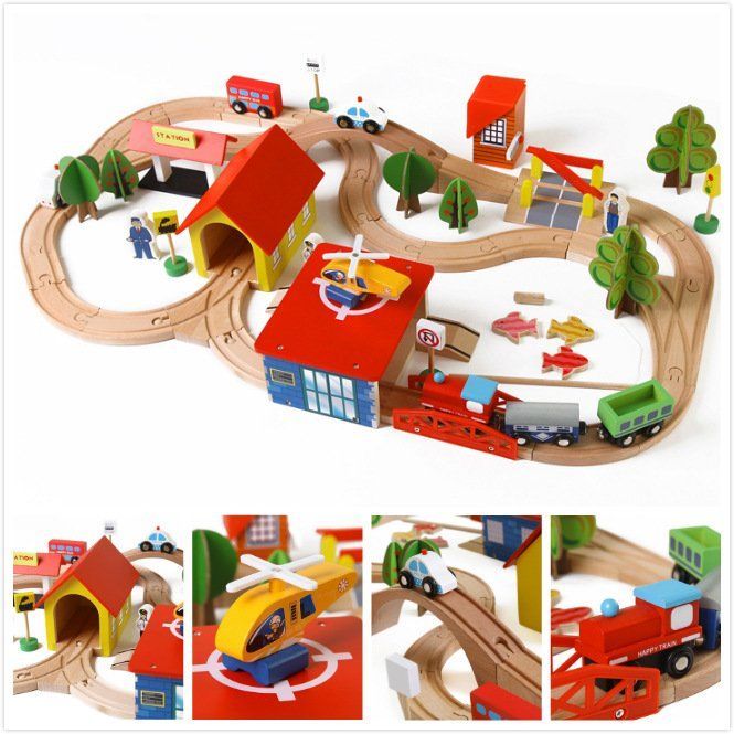 90 Pcs Train Set with Table