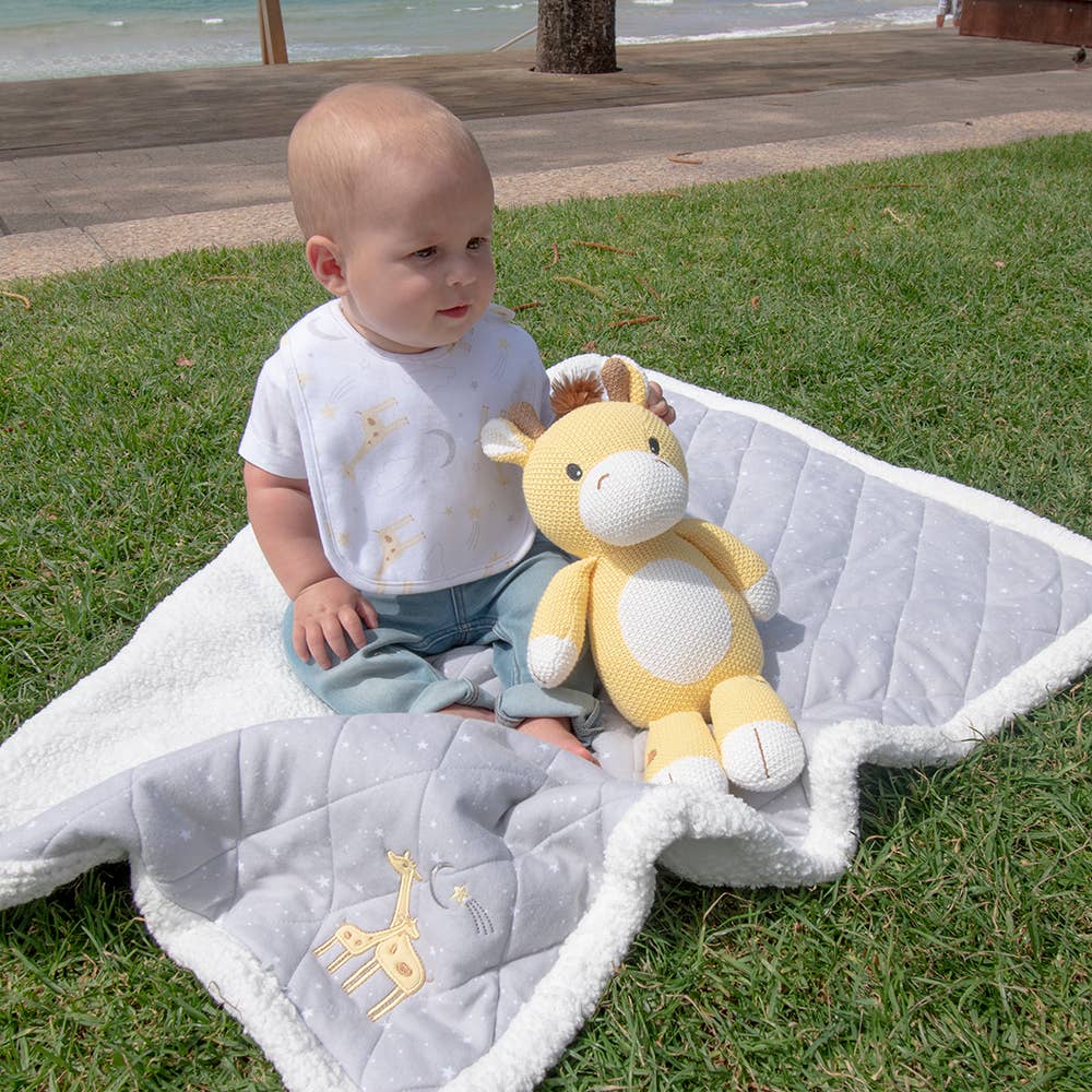 Noah the Giraffe - Knitted Toy