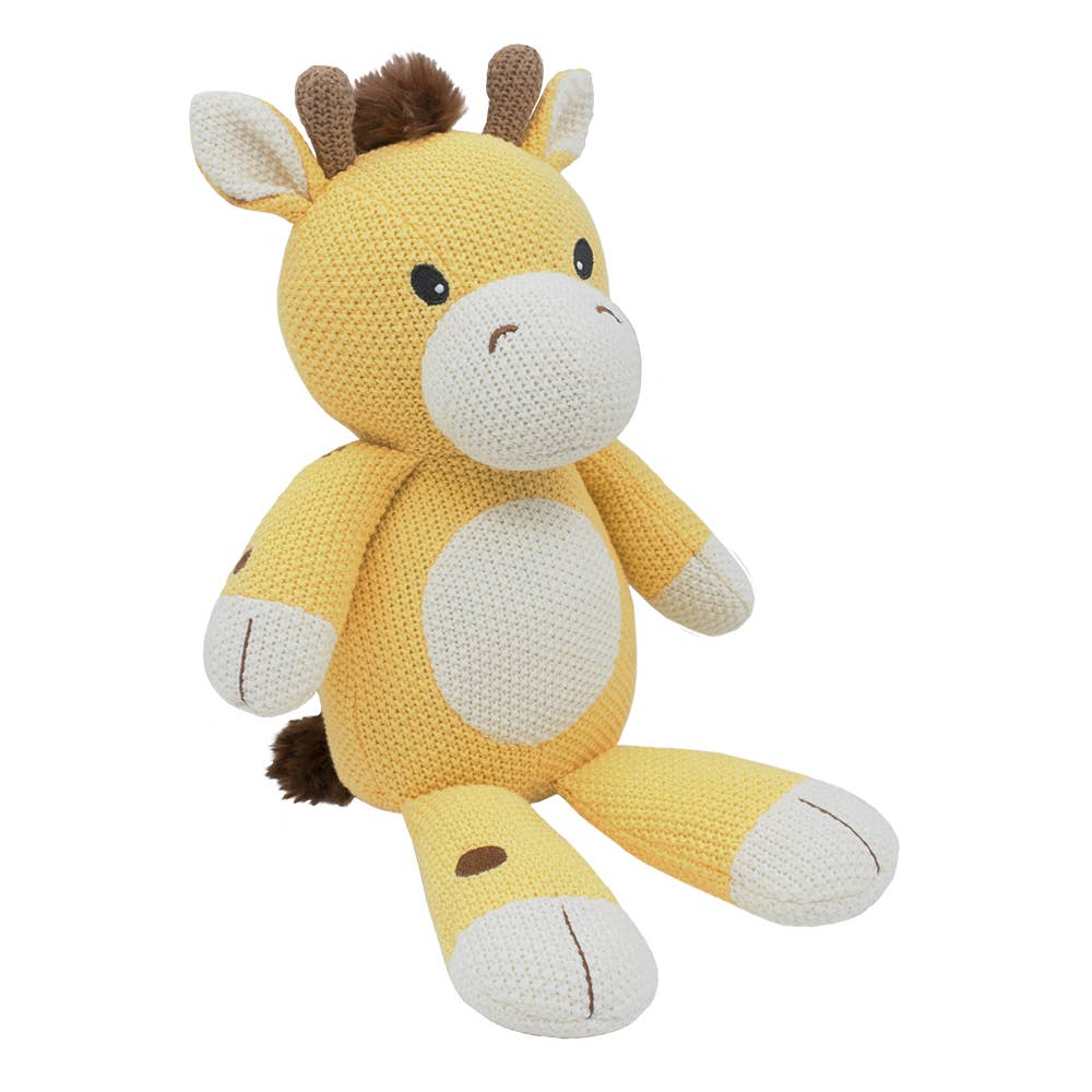 Noah the Giraffe - Knitted Toy