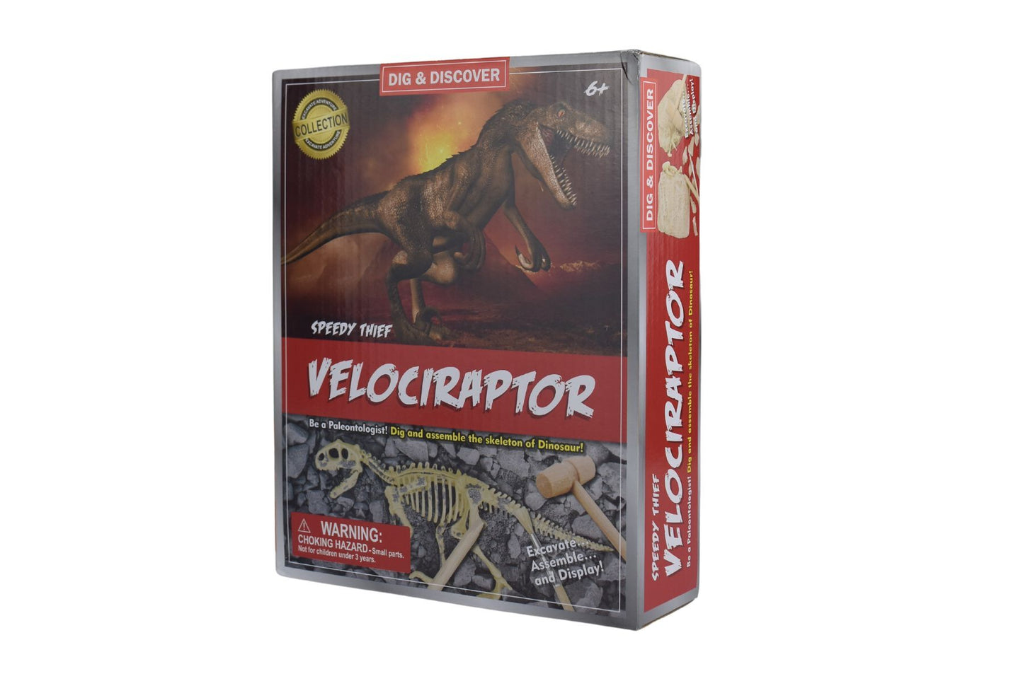 DIG & DISCOVER VELOCIRAPTOR DIG KITS