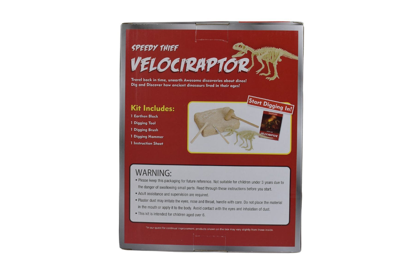 DIG & DISCOVER VELOCIRAPTOR DIG KITS