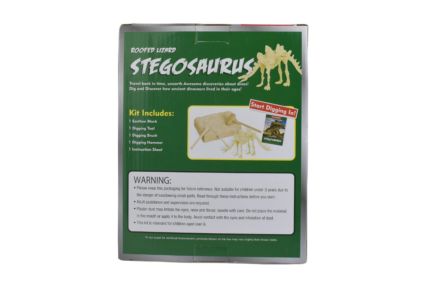 DIG & DISCOVER STEGOSAURUS DIG KITS