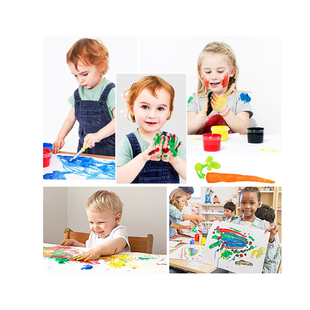 FINGER PAINT 6 COLOURS SET