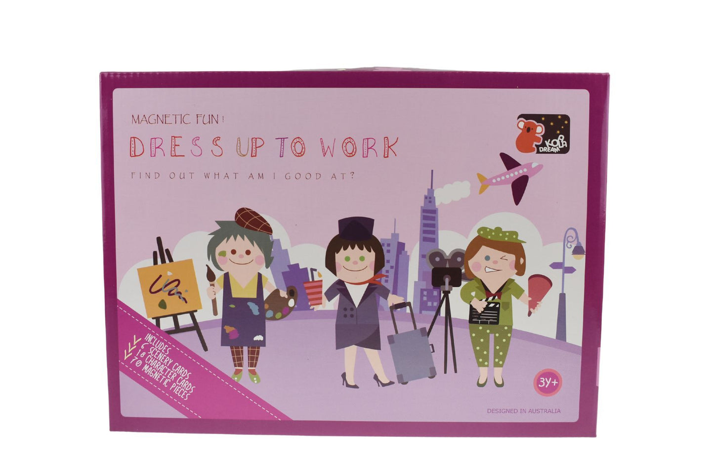 MAGNETIC DRESS UP - GIRL GOING TO WORK