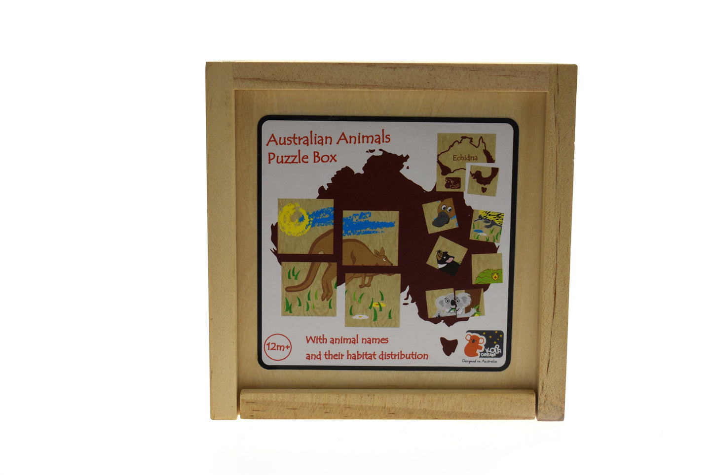 AUSTRALIAN ANIMAL PUZZLE BOX 24PCS