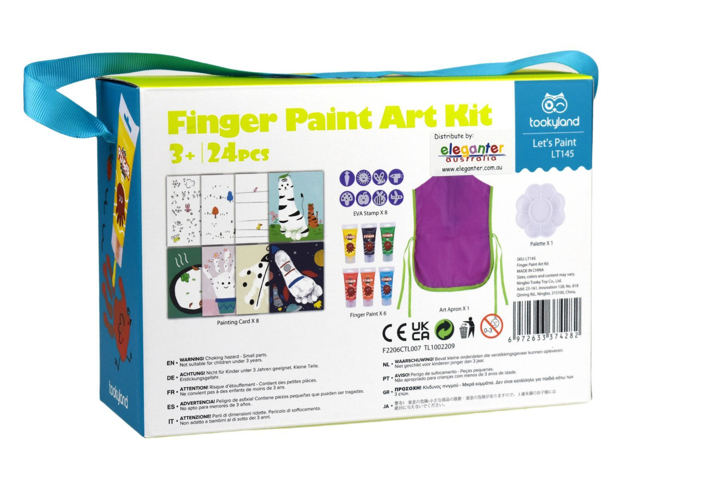 FINGER PAINT ART CRAFT KIT