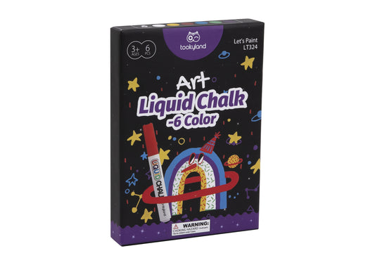 LIQUID CHALK - 6 COLOUR ART PACK