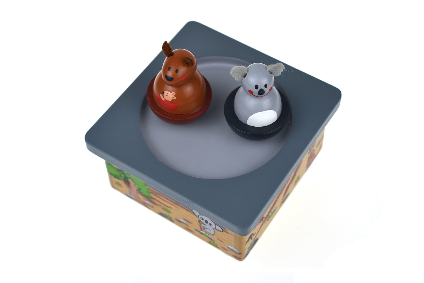 DANCING MAGNETIC MUSIC BOX KOALA & KANGAROO