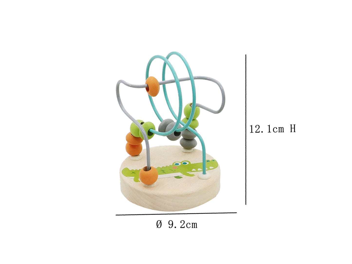 LION JUNGLE ANIMAL SMALL ROLLER COASTER BEAD MAZE