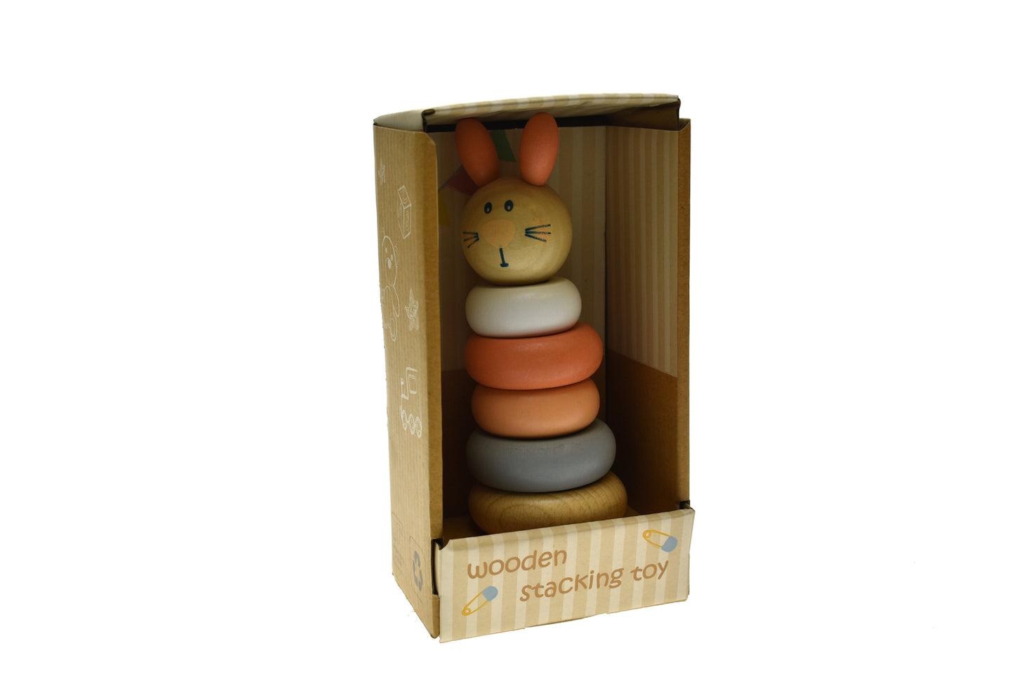 ANIMAL STACKING BLOCKS RABBIT