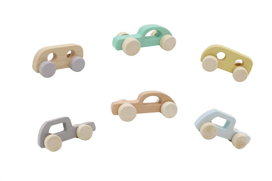 PRICE FOR 1PC CALM & BREEZY WOODEN CAR RANDOMLY PICK