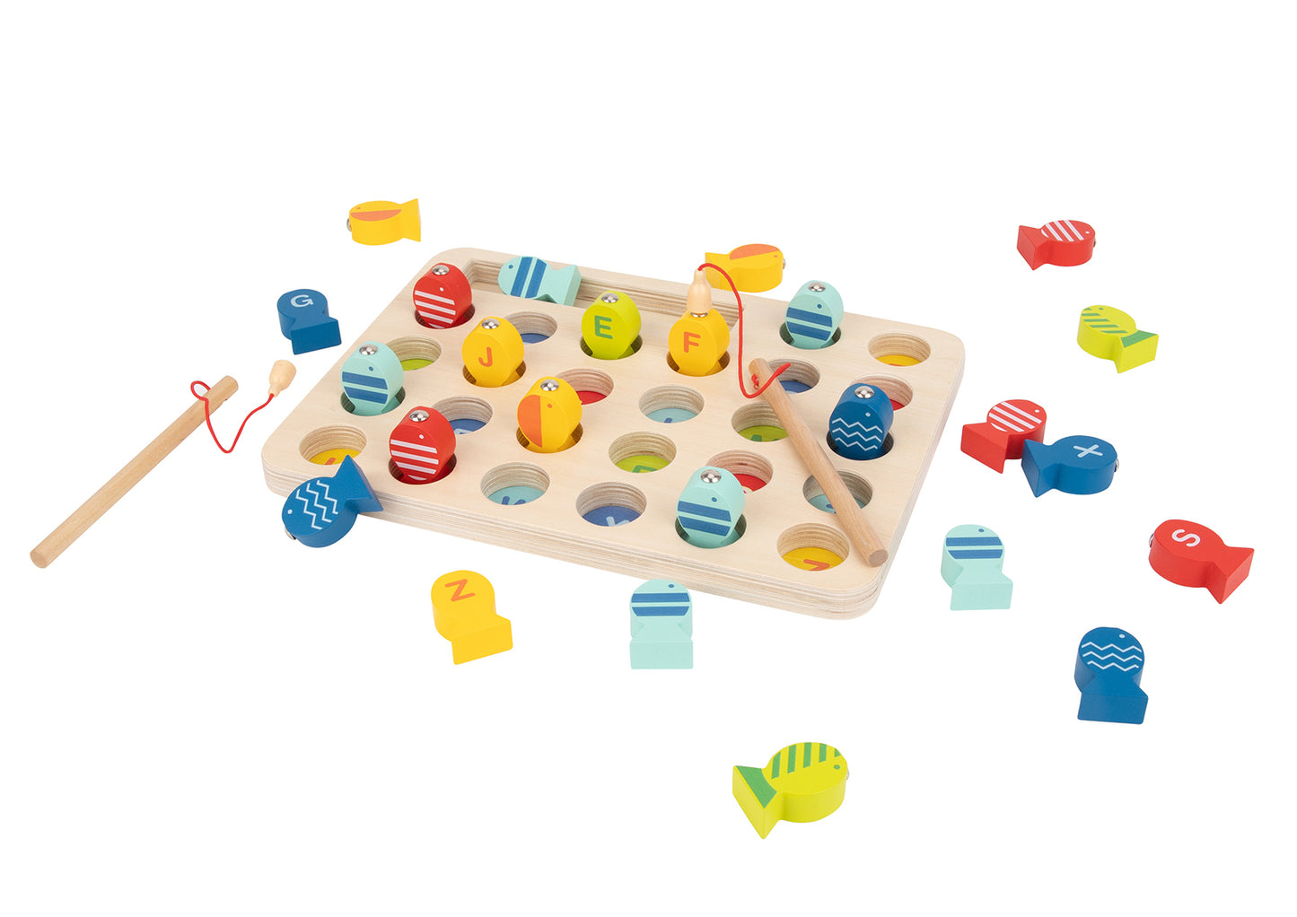 MAGNETIC FISHING GAME WITH ALPHABET