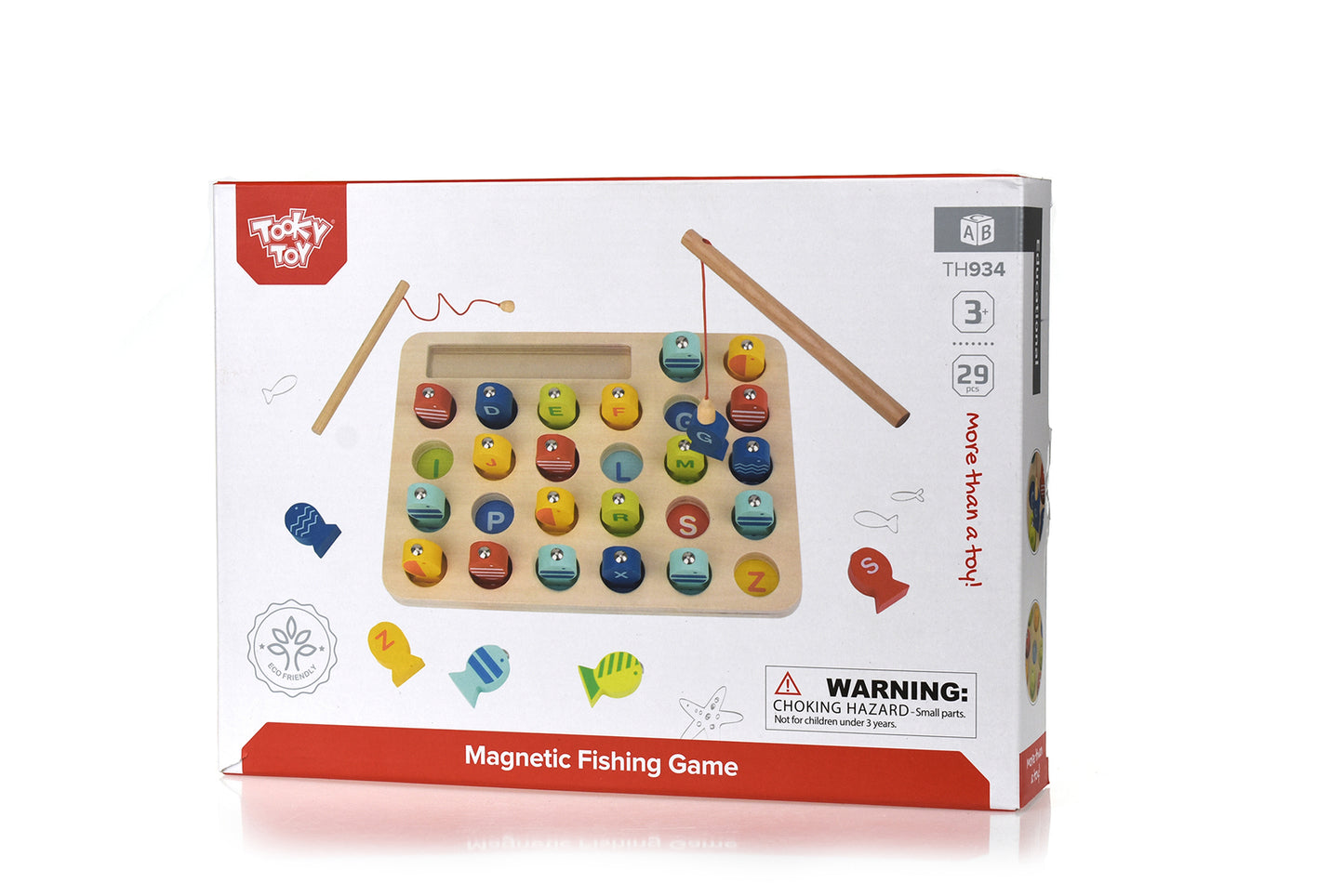 MAGNETIC FISHING GAME WITH ALPHABET