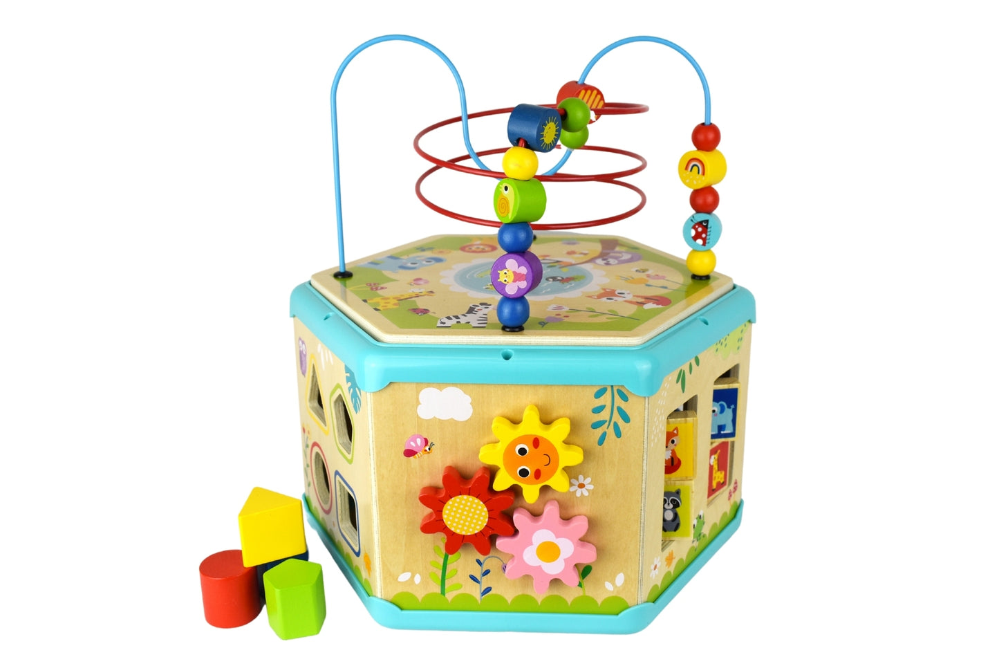 7 IN 1 ACTIVITY CUBE HEXAGON