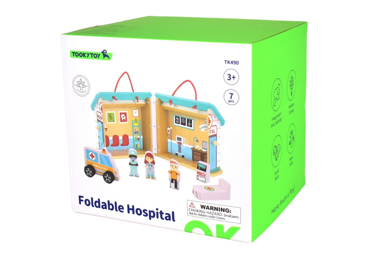 HOSPITAL PLAYSET WITH CARRY BOX