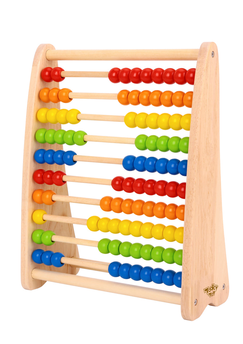 BEADS ABACUS NATURAL