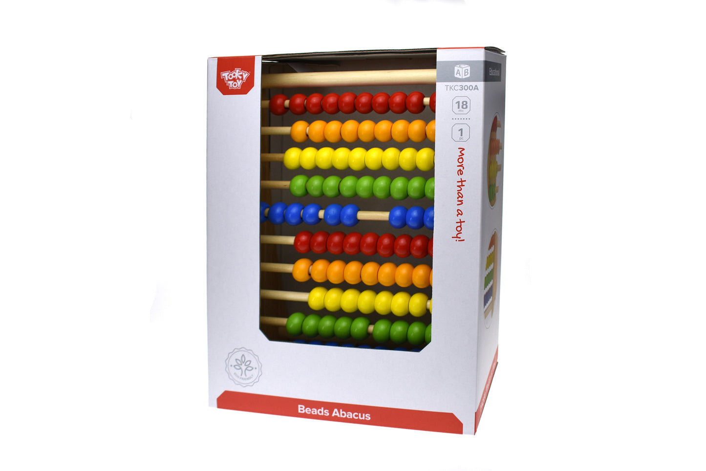 BEADS ABACUS NATURAL