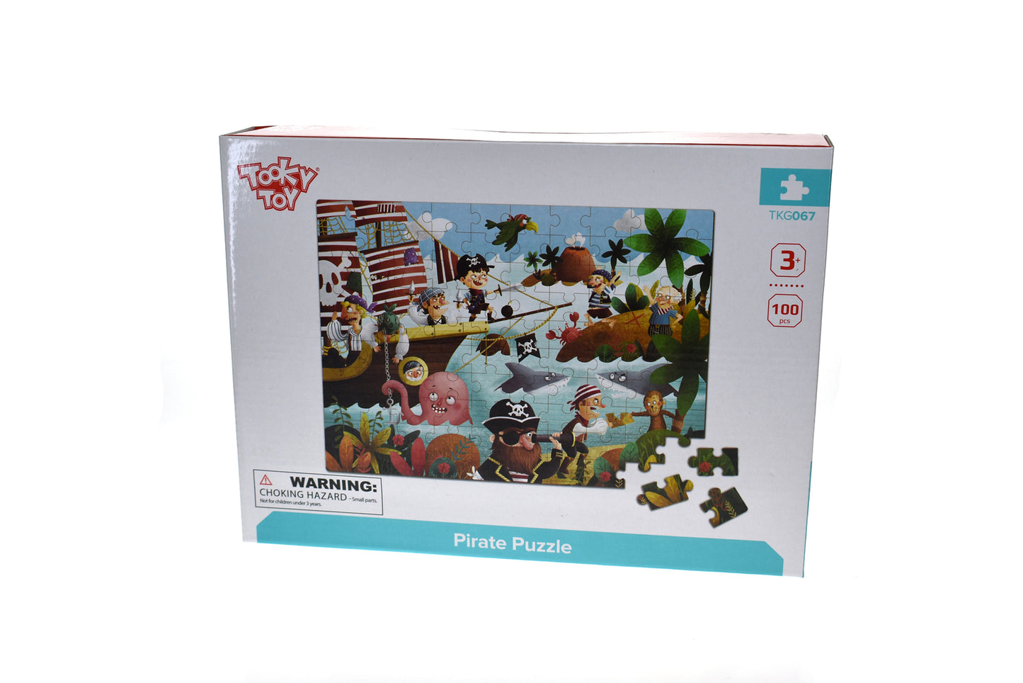 PIRATE JIGSAW PUZZLE 100PCS