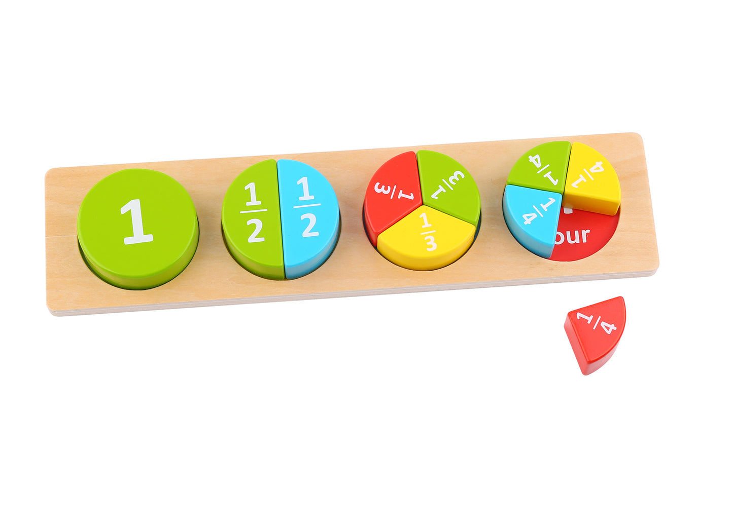 ROUND FRACTIONS BLOCK PUZZLE