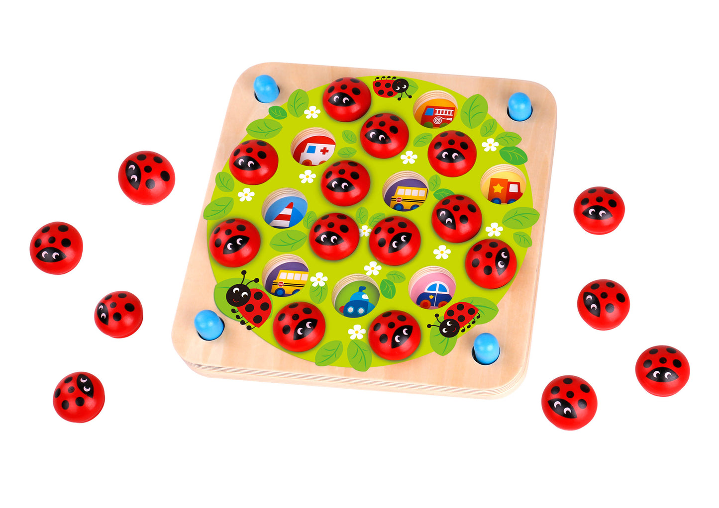 LADYBUG MEMORY MATCHING GAME