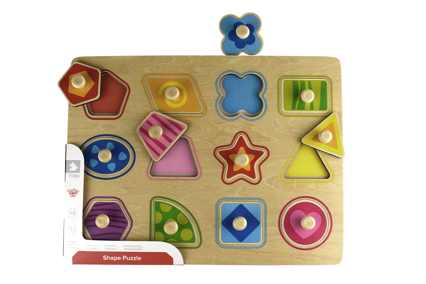 SHAPE  PEG PUZZLE