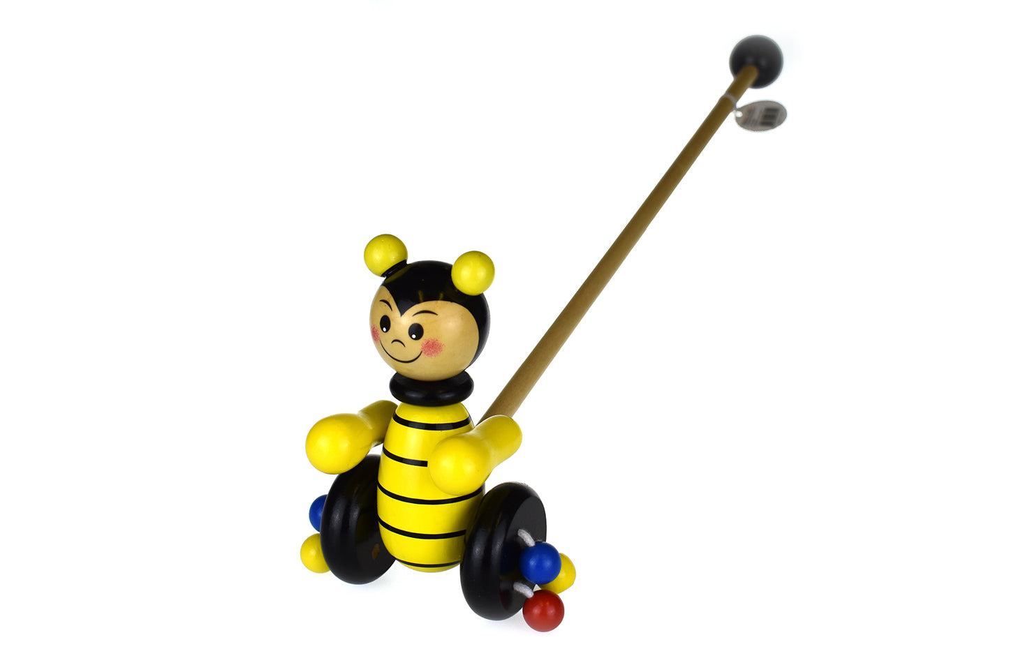 PUSH ALONG WOODEN BEE