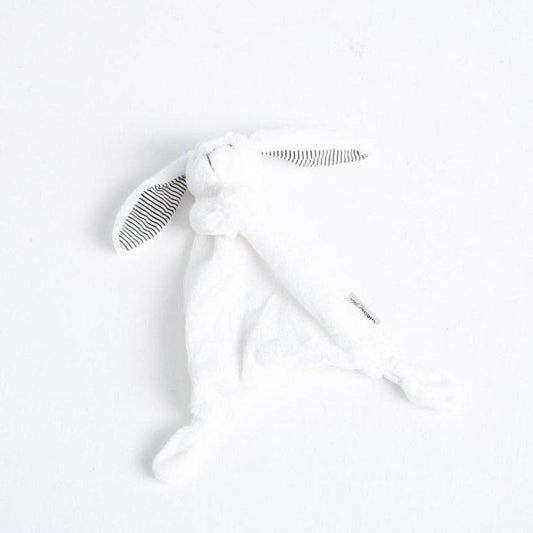 Classic Bunny Comforter - Soft & Snuggly: Plush White