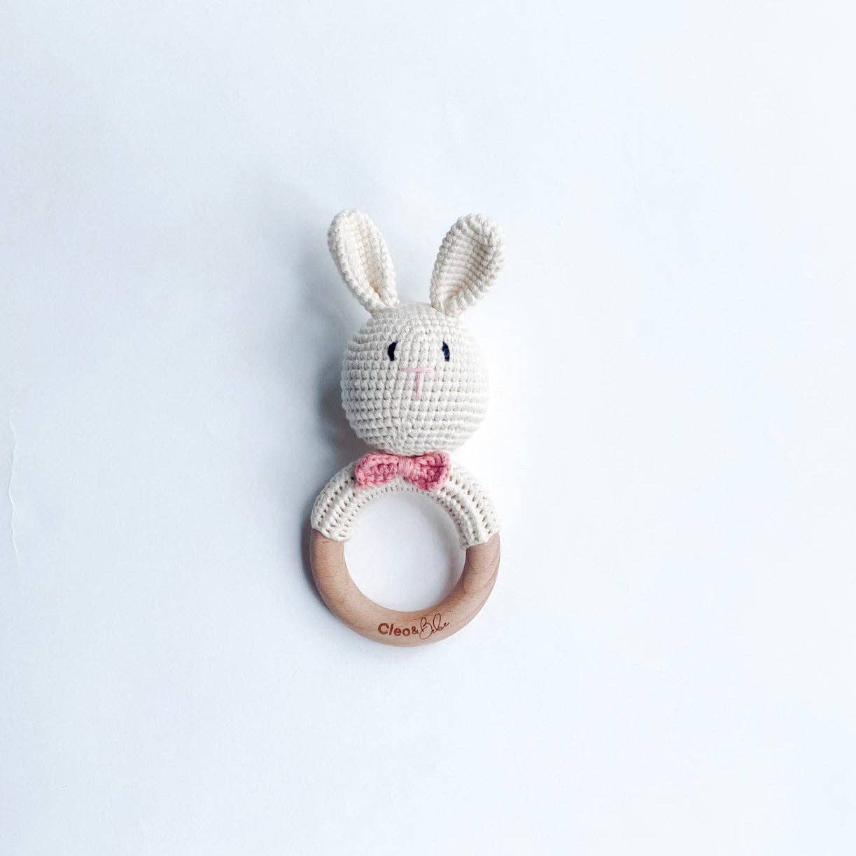 Crochet Baby Rattles for Tiny Hands: Bunny