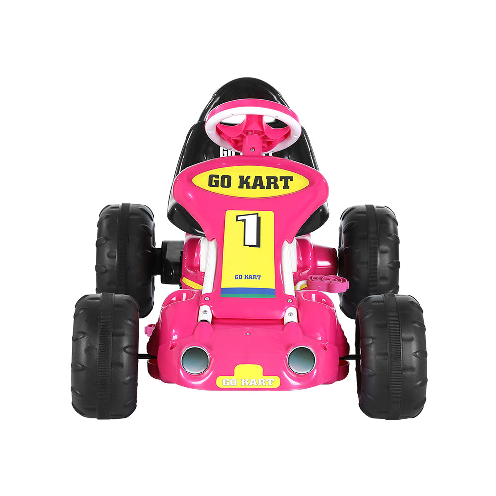 Rigo Kids Pedal Go Kart - Pink