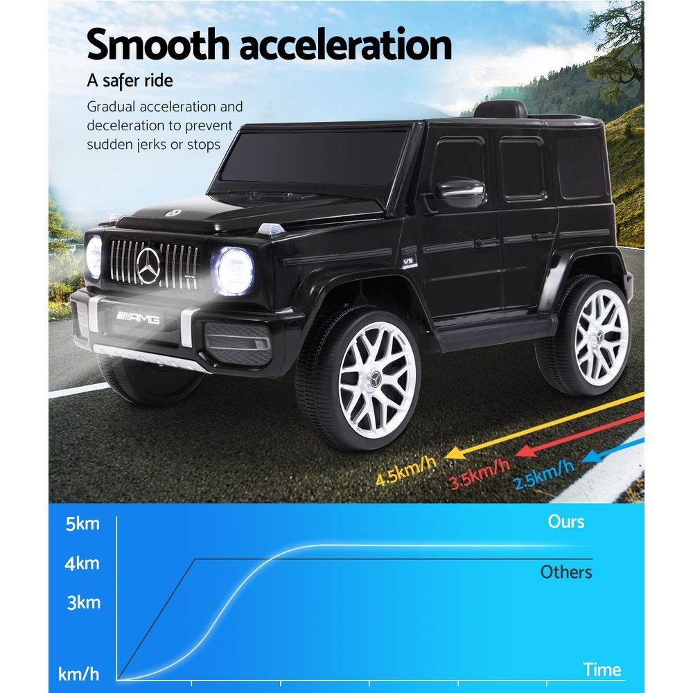 Mercedes Benz AMG G63 Electric Ride On Car - Black