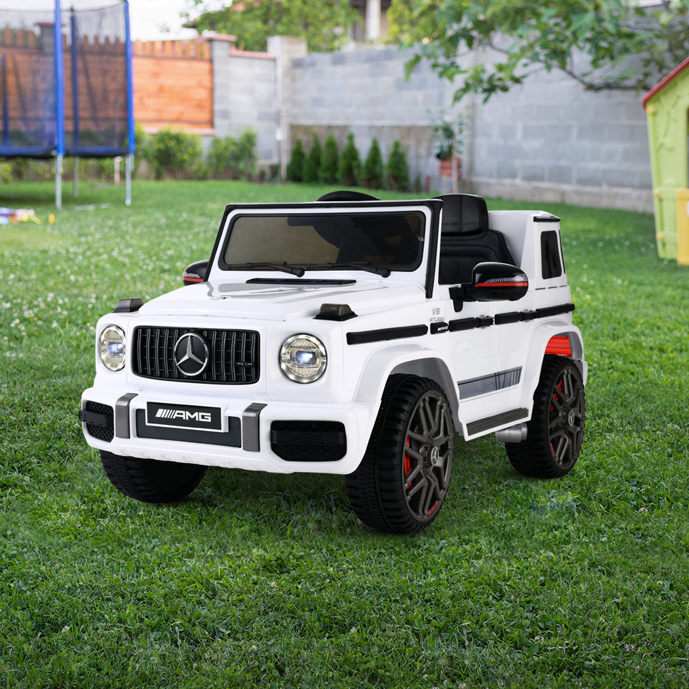 Mercedes Benz AMG G63 Electric Ride On Car - White