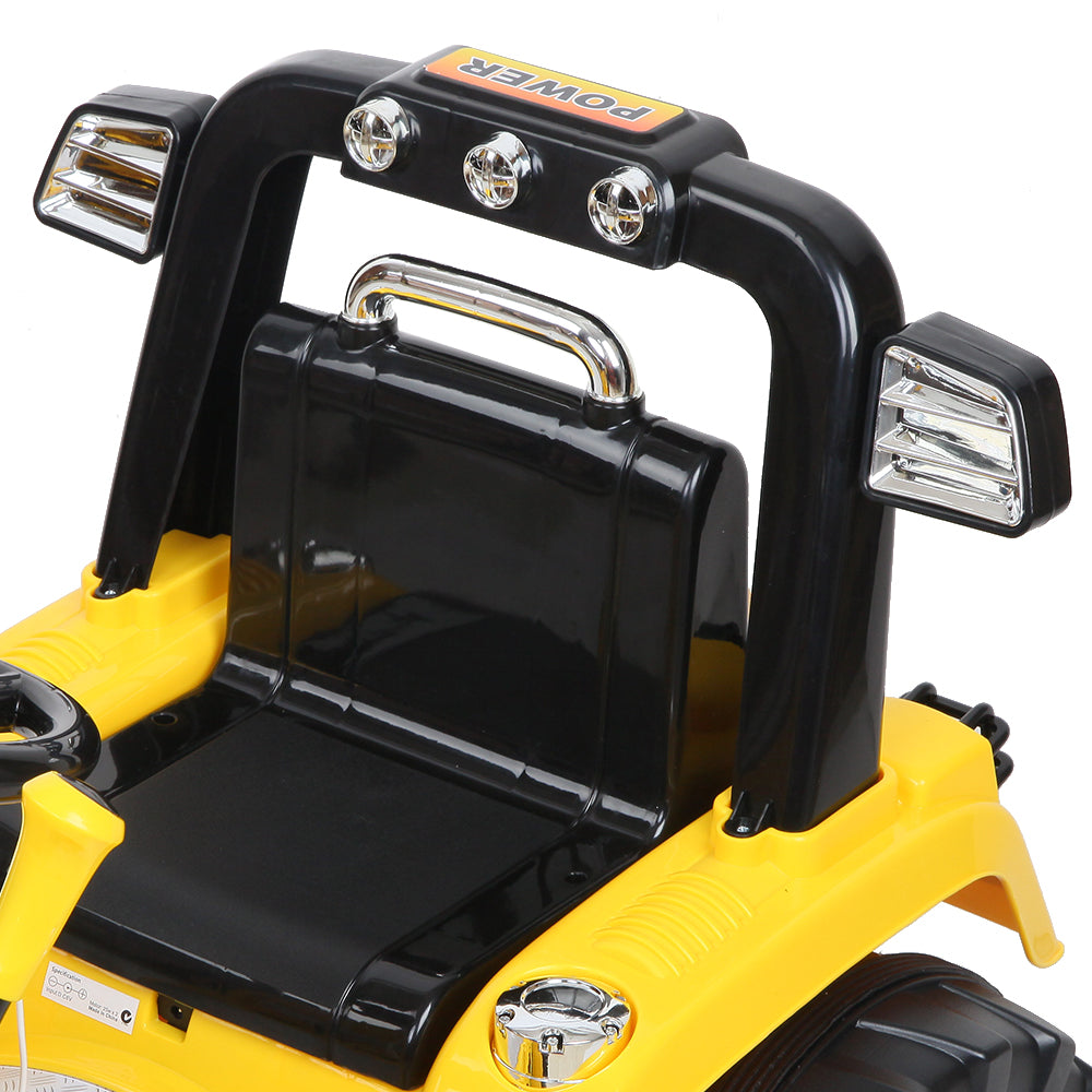 Bulldozer Electric Ride On - Yellow