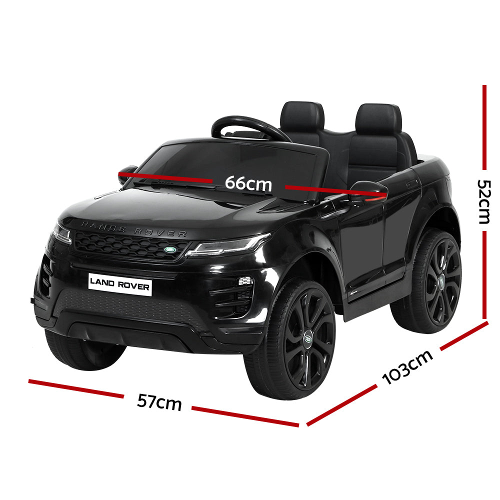 Land Rover Electric Ride On Car - Black