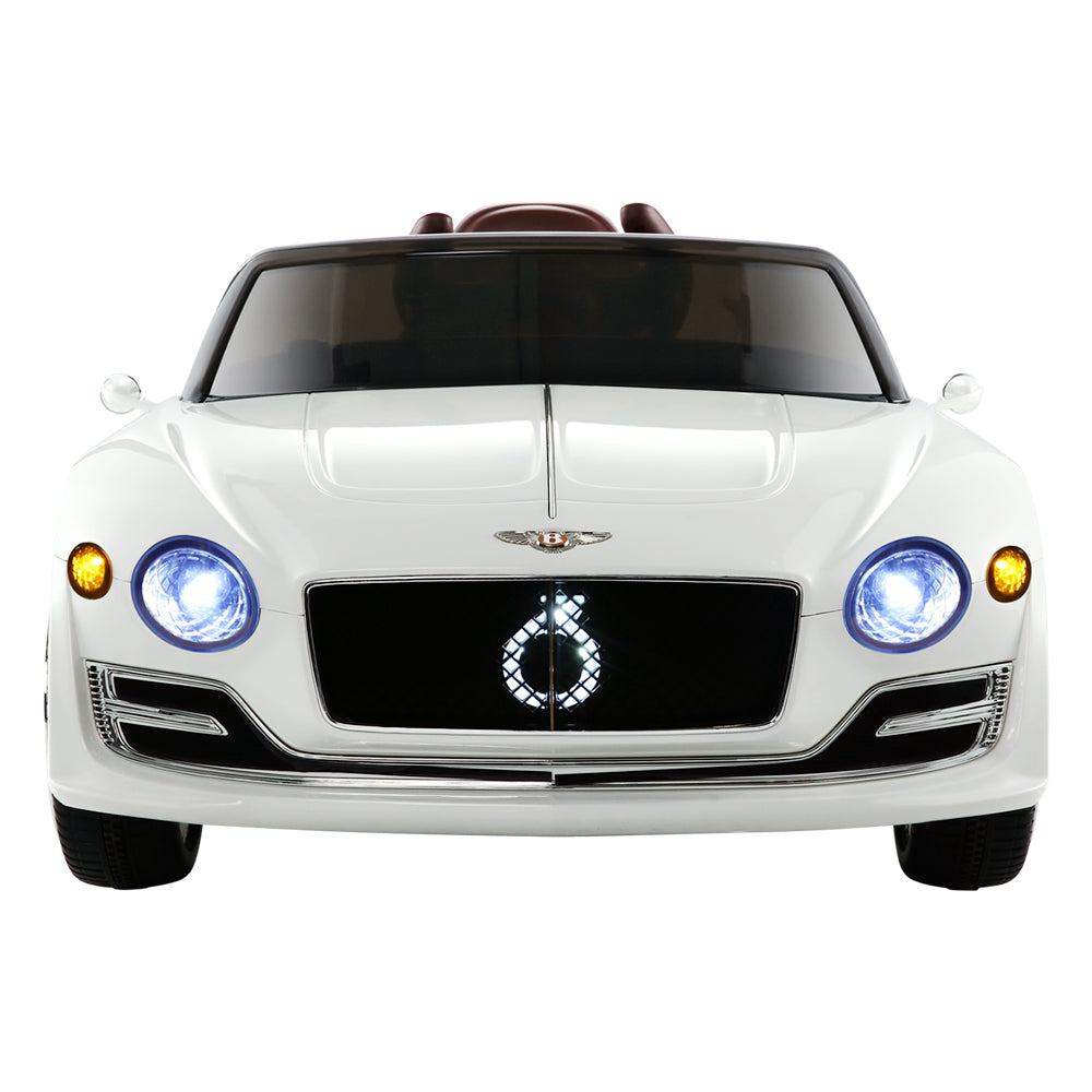 Bentley Electric Ride On Car - White