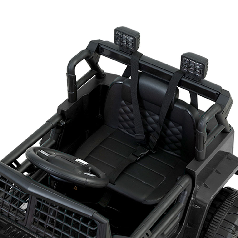 Jeep Style Electric Ride on Car - Black